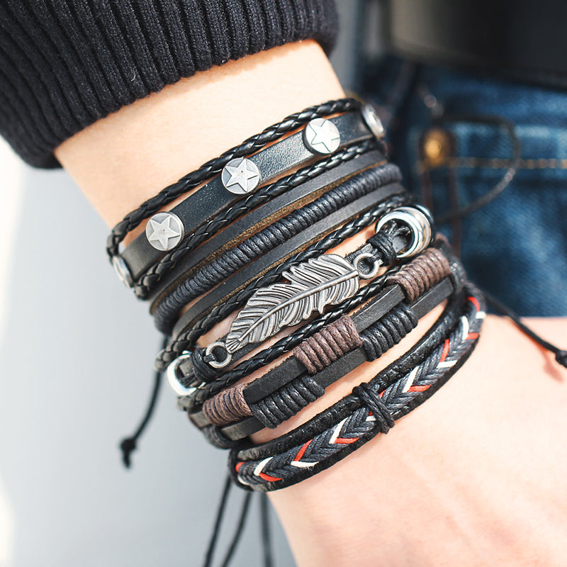 Vintage Genuine Leather Bracelet